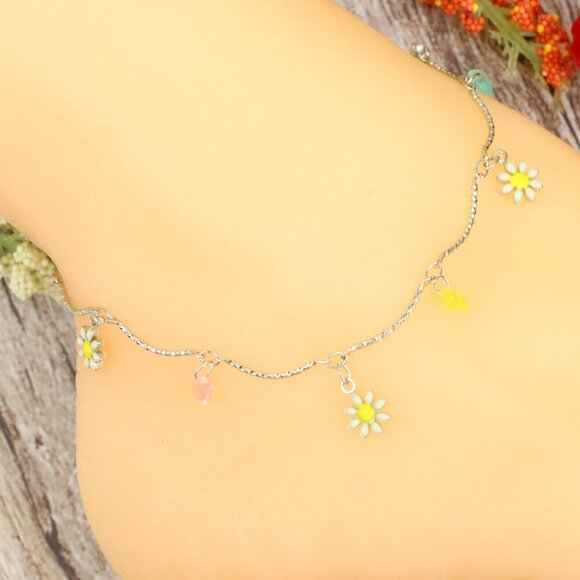 Dainty Anklet for Women – Elegant Everyday Jewelry & Perfect Gift | MLCRC1016 - Picture 1 of 10